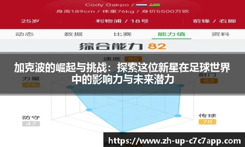 加克波的崛起与挑战：探索这位新星在足球世界中的影响力与未来潜力